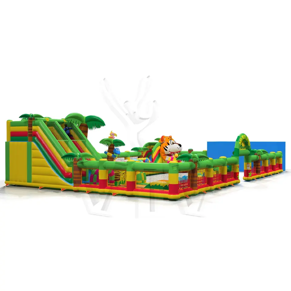Miniland – Playground for Little Children – Jungle De Luxe commercial inflatable playground