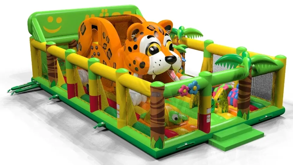 Playground Cheetah commercial inflatable playground