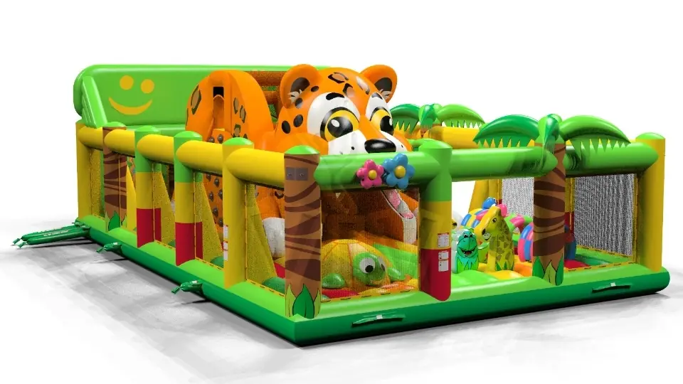 Playground Cheetah commercial inflatable playground