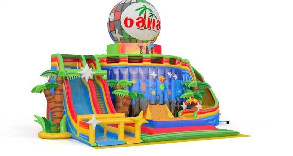 Playground Disco Baila commercial inflatable playground