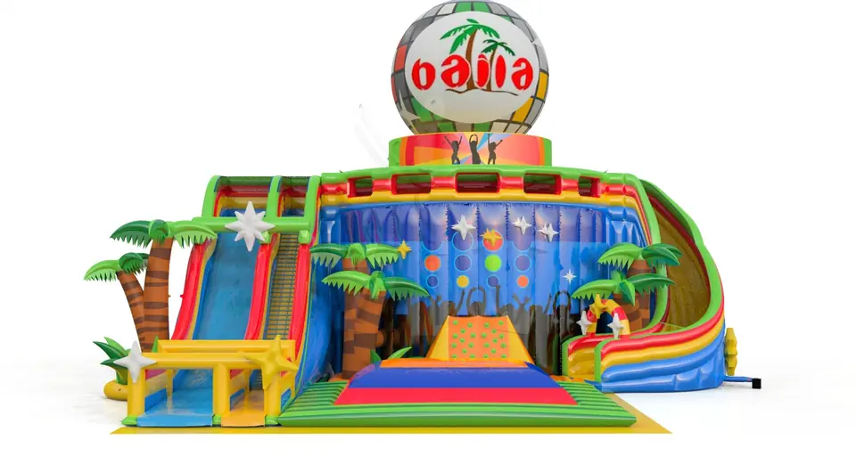 Playground Disco Baila commercial inflatable playground