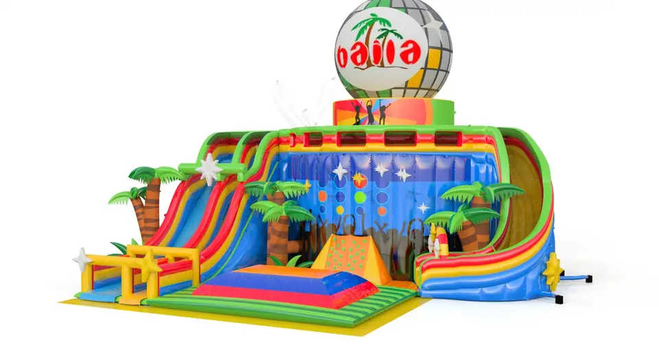 Playground Disco Baila commercial inflatable playground