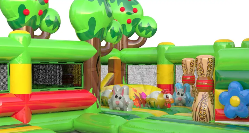 Playground Farm commercial inflatable playground