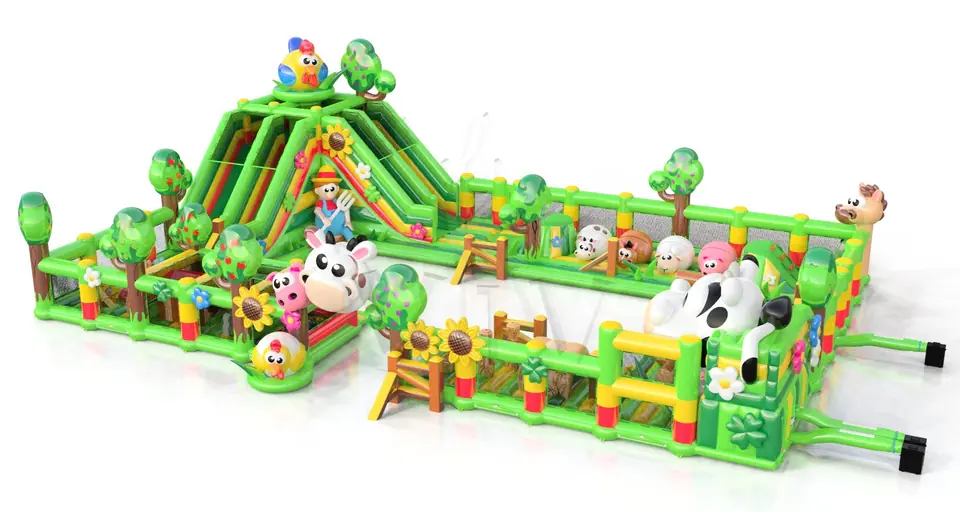 Playground Farm commercial inflatable playground