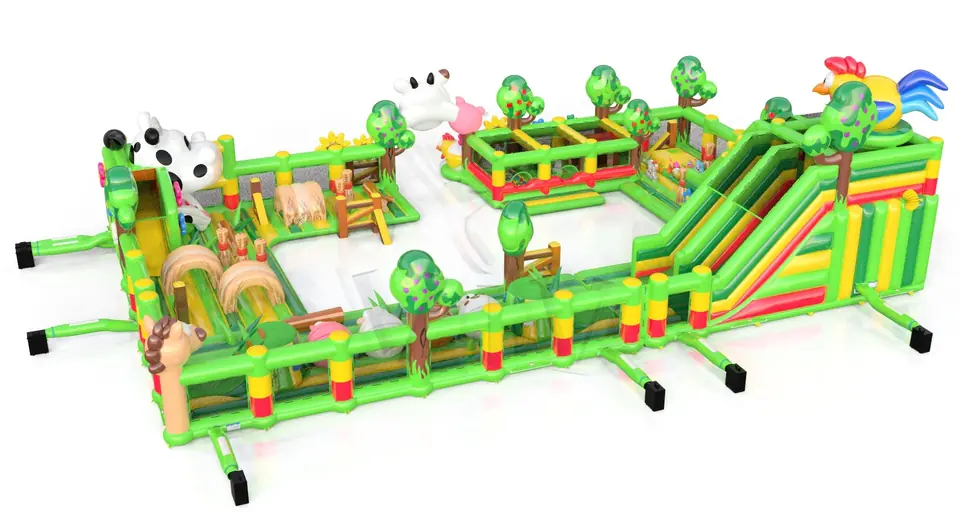 Playground Farm commercial inflatable playground