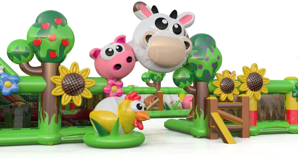 Playground Farm commercial inflatable playground