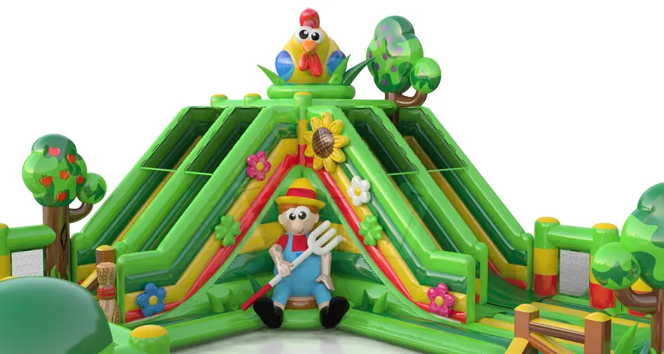 Playground Farm commercial inflatable playground