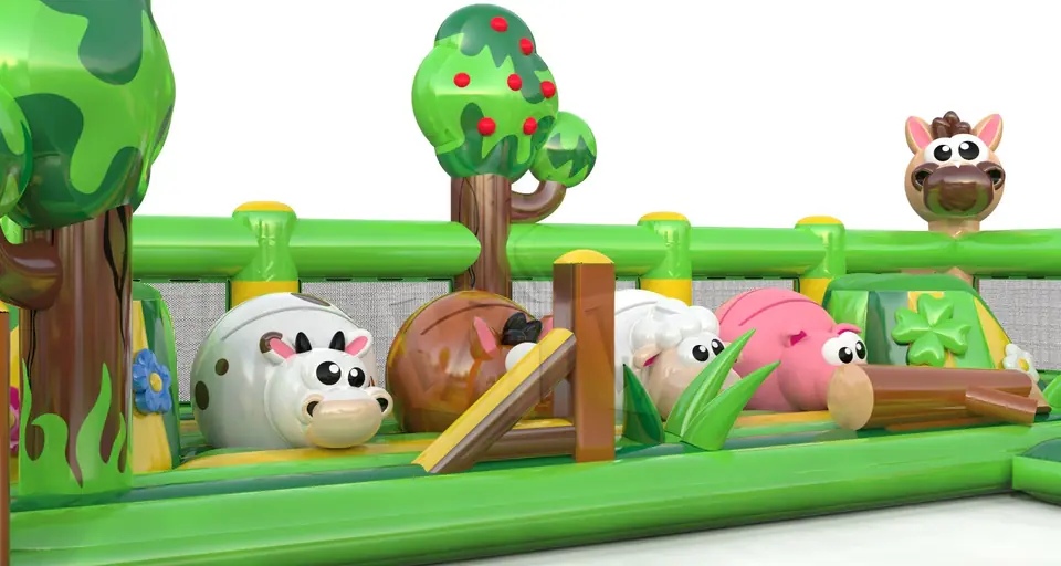Playground Farm commercial inflatable playground