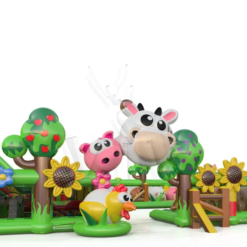 Playground Farm commercial inflatable playground
