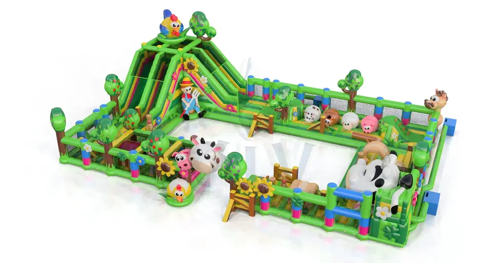 Playground Farm commercial inflatable playground