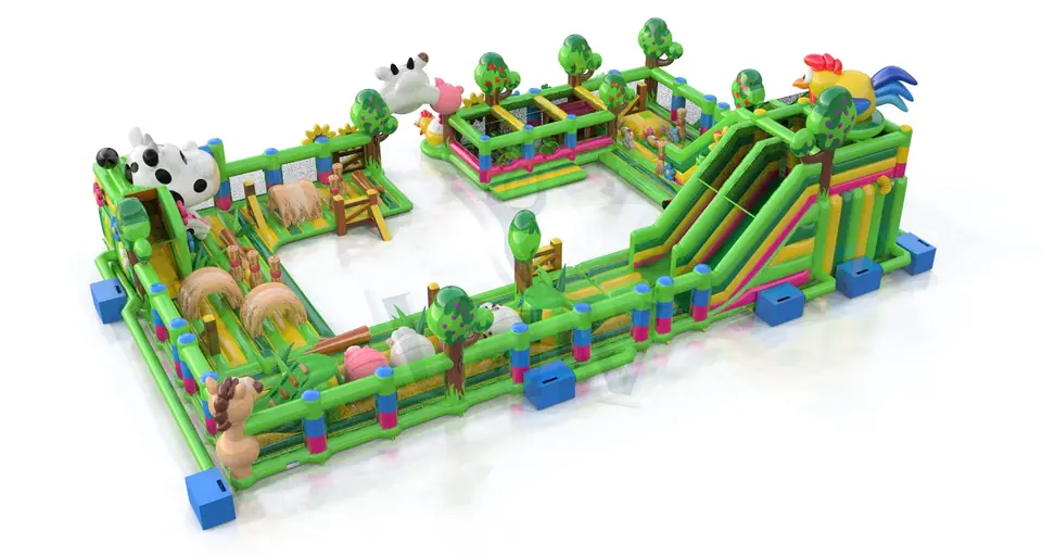 Playground Farm commercial inflatable playground