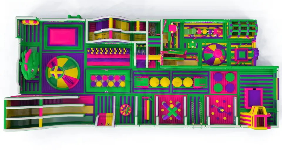 Playground Go Air commercial inflatable playground