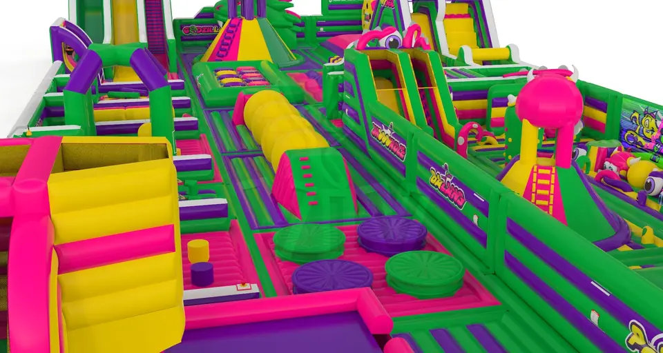 Playground Go Air commercial inflatable playground