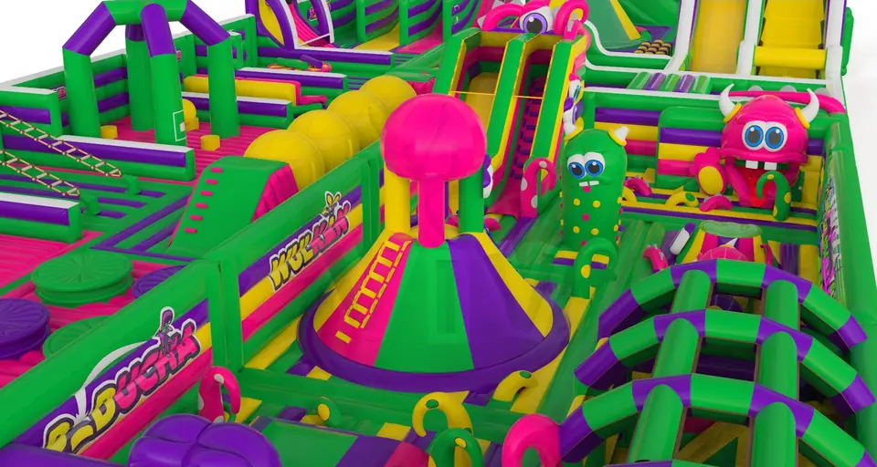 Playground Go Air commercial inflatable playground