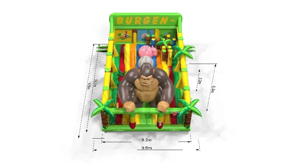 Playground Gorilla commercial inflatable playground