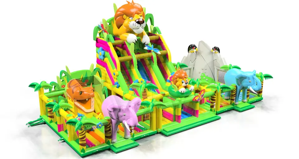 Playground Jungle commercial inflatable playground