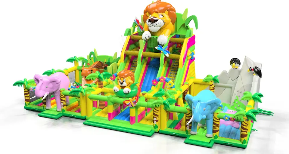 Playground Jungle commercial inflatable playground