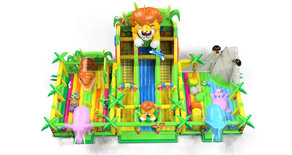 Playground Jungle commercial inflatable playground