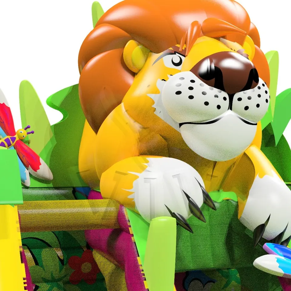 Playground Jungle commercial inflatable playground