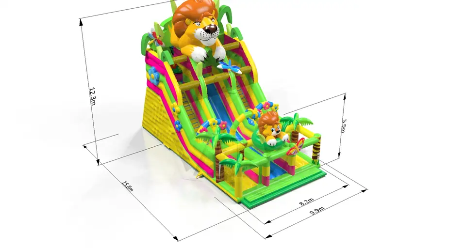 Playground Jungle commercial inflatable playground