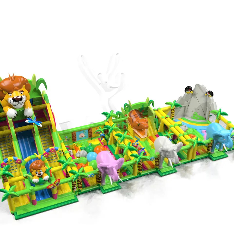 Playground Jungle commercial inflatable playground