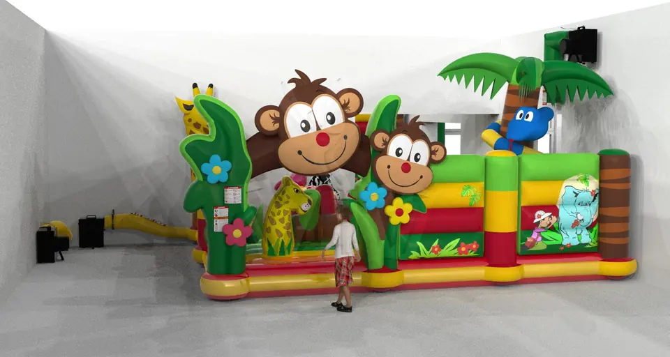 Playground Jungle commercial inflatable playground