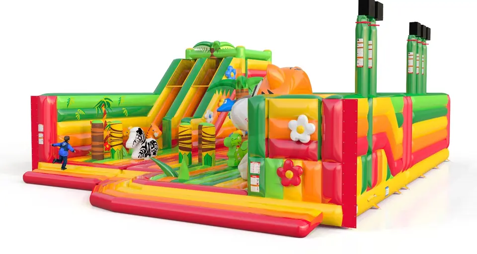 Playground Jungle commercial inflatable playground