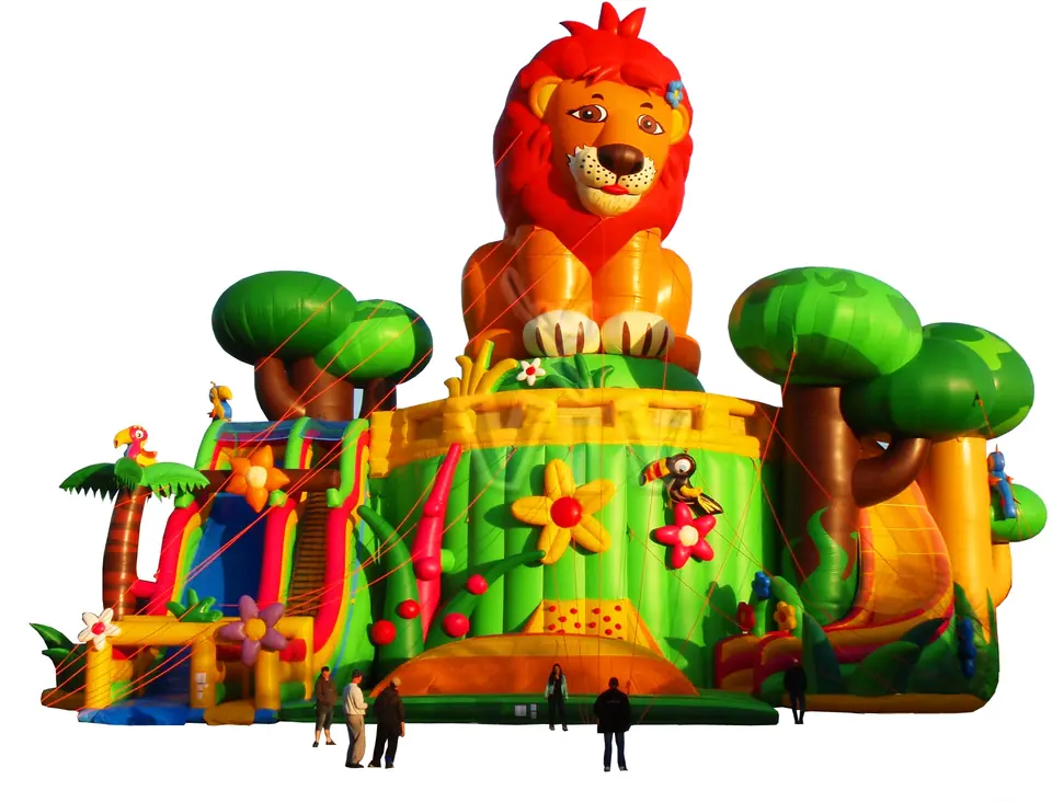 Playground Lion Giant commercial inflatable playground