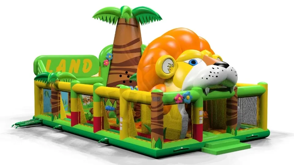 Playground Lion commercial inflatable playground