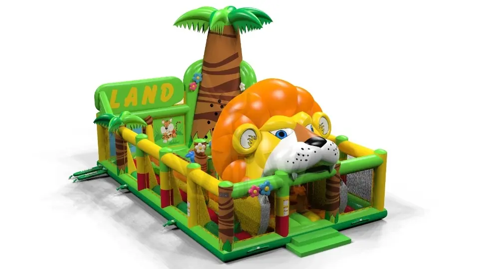 Playground Lion commercial inflatable playground
