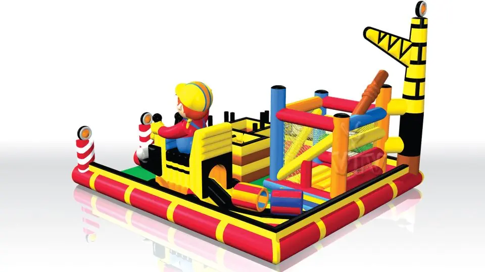 Playground Little Builder - Collection Tom the Builder commercial inflatable playground