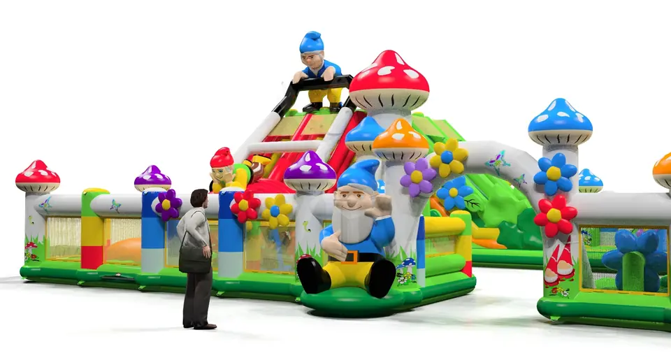 Playground Micro Gnomes commercial inflatable playground