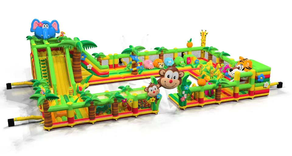 Playground Micro Jungle de Luxe commercial inflatable playground