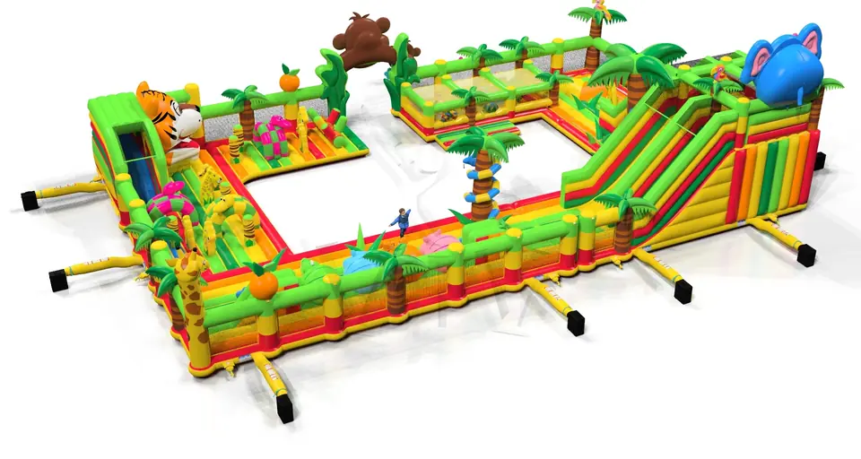 Playground Micro Jungle de Luxe commercial inflatable playground