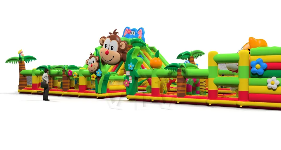 Playground Micro Jungle de Luxe commercial inflatable playground