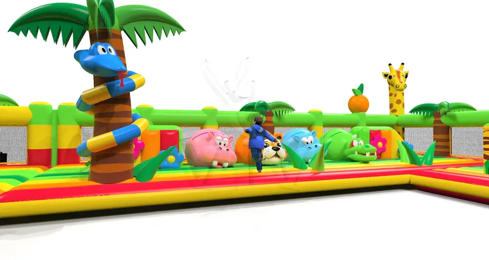 Playground Micro Jungle de Luxe commercial inflatable playground