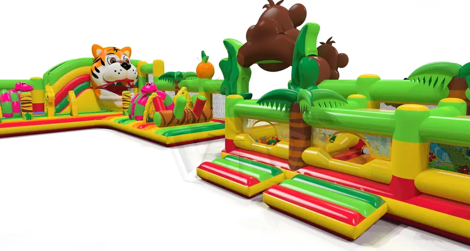 Playground Micro Jungle de Luxe commercial inflatable playground