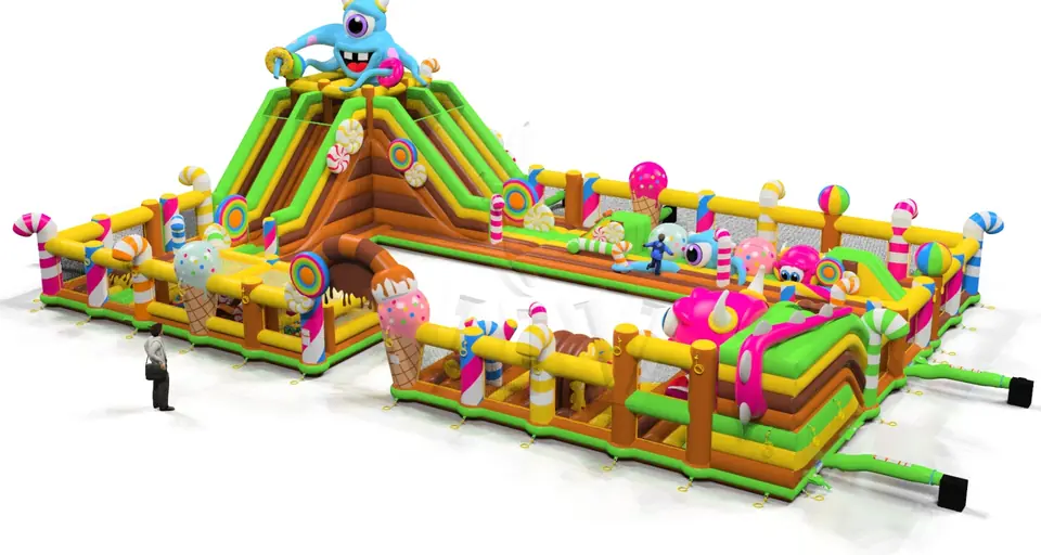 Playground Micro Monsters commercial inflatable playground