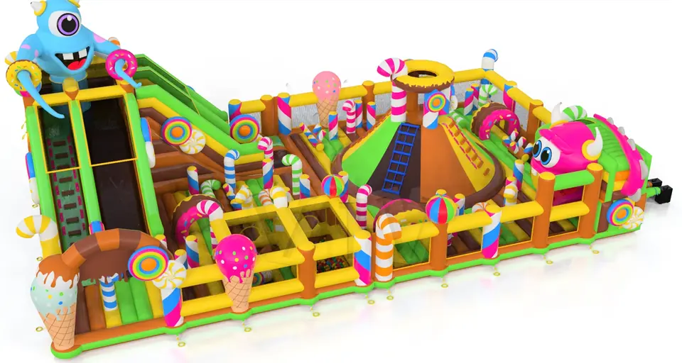 Playground Micro Monsters commercial inflatable playground