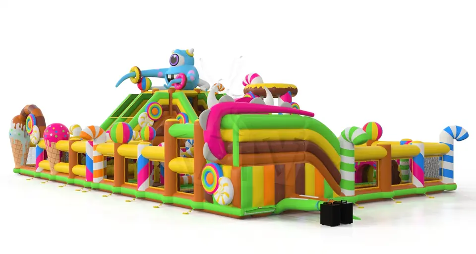 Playground Micro Monsters commercial inflatable playground
