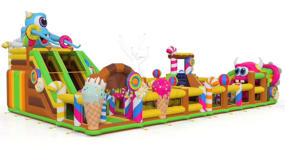 Playground Micro Monsters commercial inflatable playground