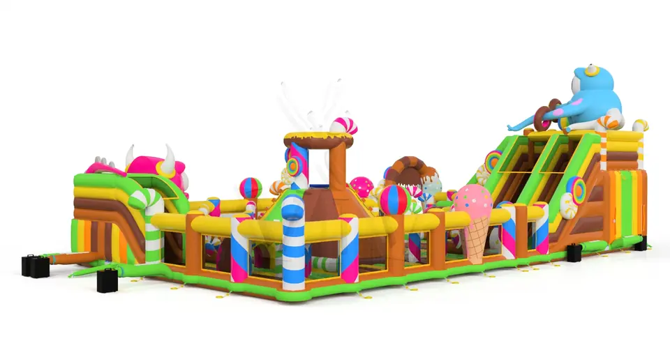 Playground Micro Monsters commercial inflatable playground