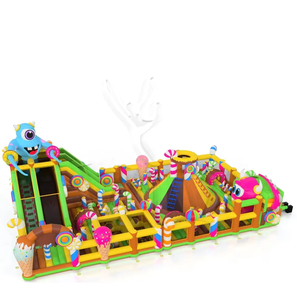 Playground Micro Monsters commercial inflatable playground