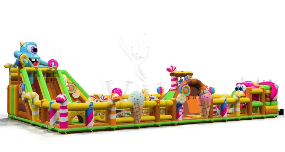 Playground Micro Monsters (full floor) commercial inflatable playground