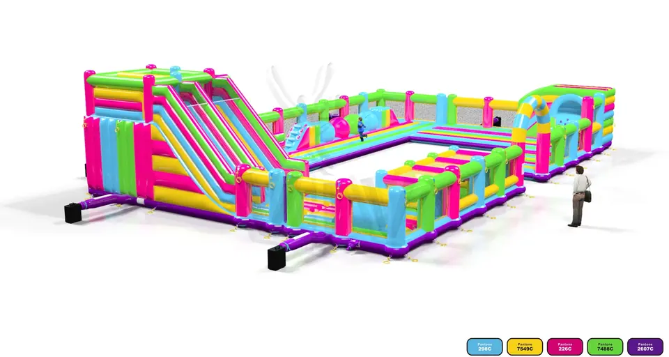 Playground Micro Startup commercial inflatable playground