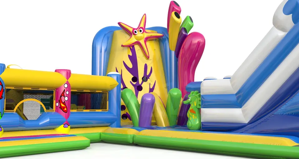 Playground Ocean v2 commercial inflatable playground