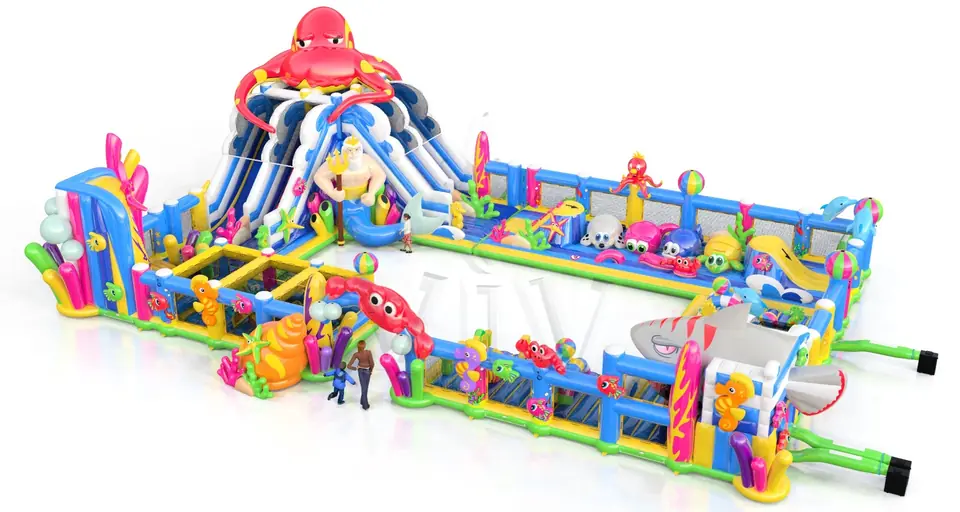 Playground Ocean v2 commercial inflatable playground