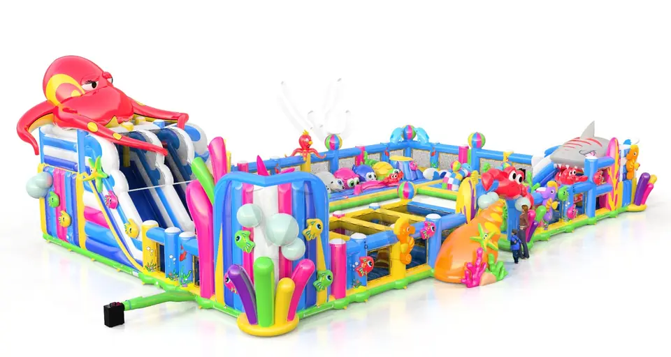 Playground Ocean v2 commercial inflatable playground