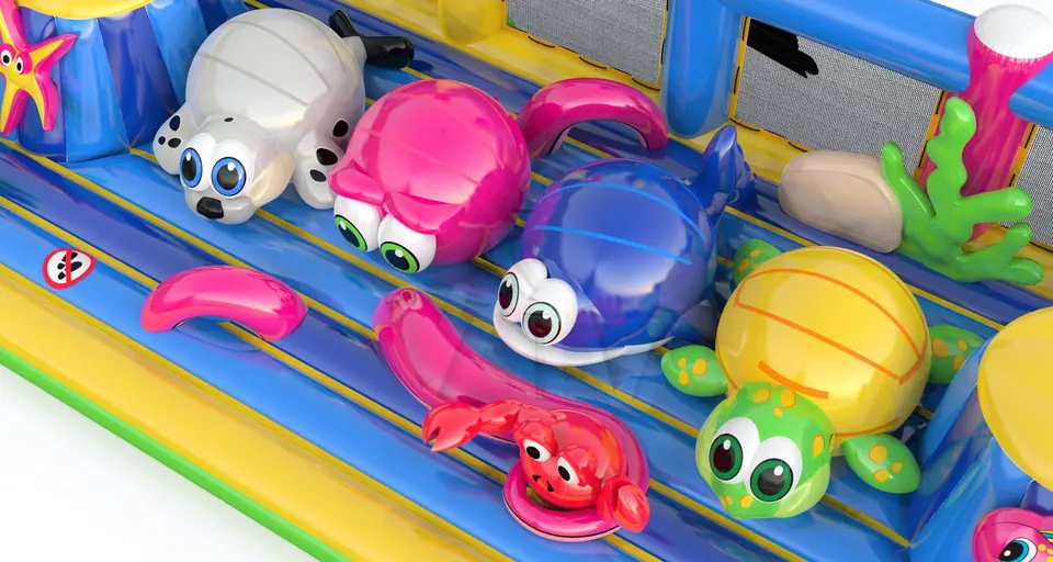 Playground Ocean v2 commercial inflatable playground