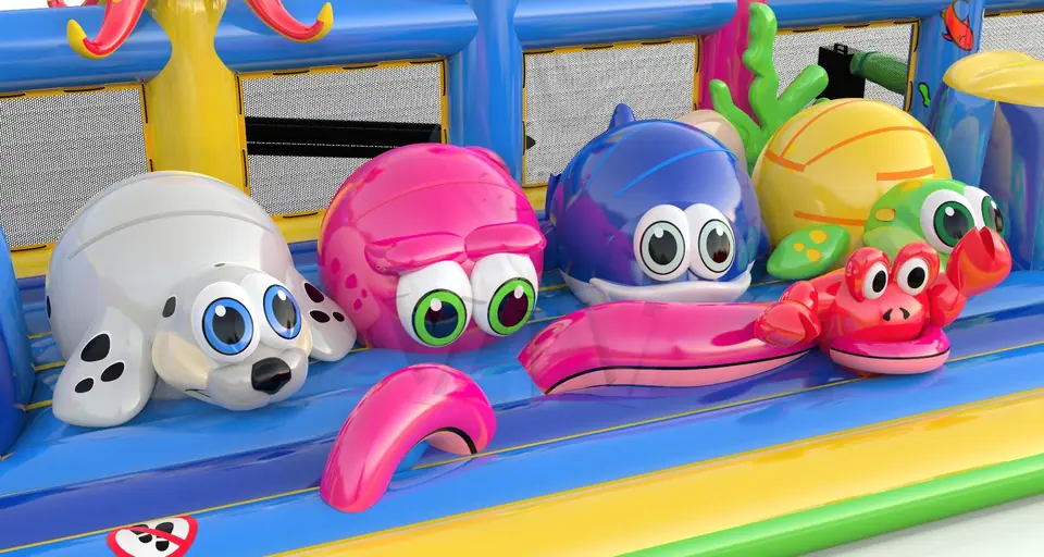 Playground Ocean v2 commercial inflatable playground